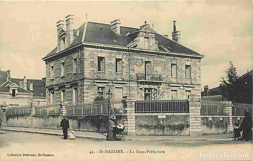 Postkarten: France - 44 - Saint Nazaire - La Sous-Pr&eacute;fecture - Anim&eacute;e - CPA - Voir Scans Recto-Verso