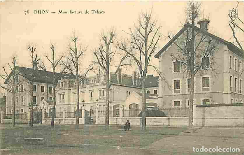 Cartes Postales: France - 21 - Dijon - Manuafacture de Tabacs - Anim&eacute;e - Industrie - CPA - Voir Scans Recto-Verso