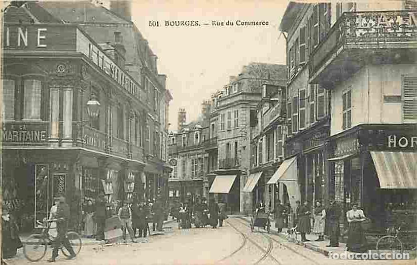 Cartes Postales: France - 18 - Bourges - Rue du Commerce - Anim&eacute;e - CPA - Carte Neuve - Voir Scans Recto-Verso