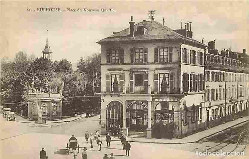 Postales: France - 68 - Mulhouse - Place du Nouveau Quartier - Anim&eacute;e - CPA - Voir Scans Recto-Verso
