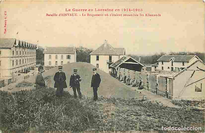 Postales: France - 54 - Einvaux - Guerre 1914-1918 - Bataille d'Einvaux - La Briqueterie ou &eacute;taient retranch&eacute;s