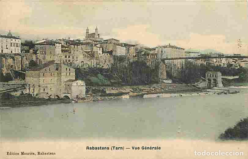 Postales: France - 81 - Rabastens - Vue G&eacute;n&eacute;rale - Coloris&eacute;e - CPA - Voir Scans Recto-Verso
