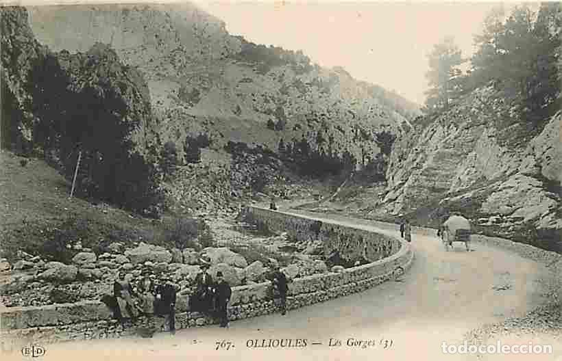 Postales: France - 83 - Ollioules - Les Gorges - Anim&eacute;e - CPA - Voir Scans Recto-Verso