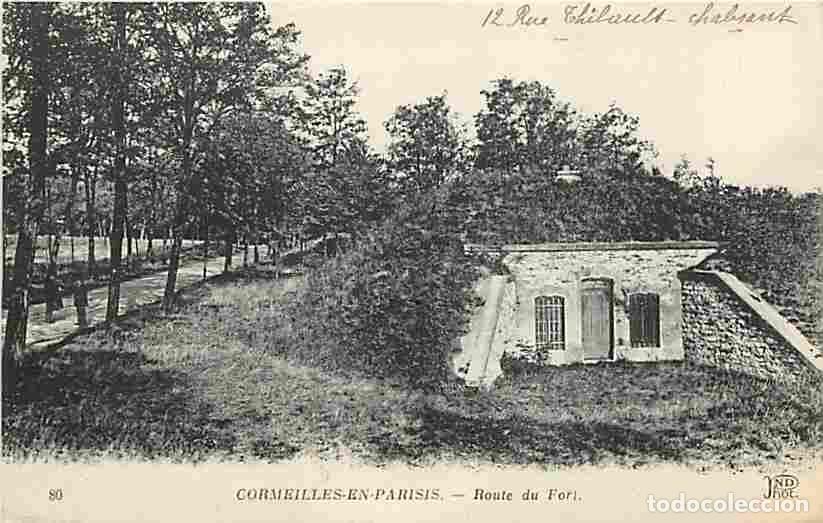 Postkarten: France - 95 - Cormeilles en Parisis - Route du Fort - Anim&eacute;e - CPA - Correspondance - Voyag&eacute;e en 192