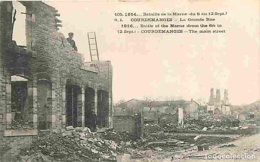 Postkarten: France - 51 - Courdemanges - Guerre 1914-1918 - Bataille de la Marne - Du 6 au 12 Sept 1914 - La Gra
