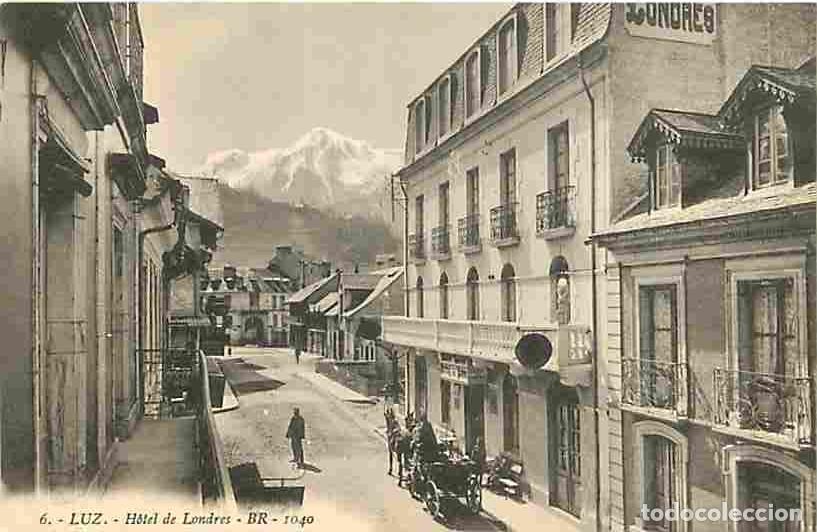 Postkarten: France - 65 - Luz - Hotel de Londres - Anim&eacute;e - CPA - Voir Scans Recto-Verso