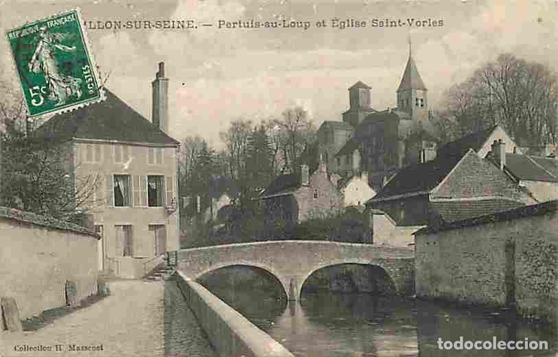 Postkarten: France - 21 - Chatillon sur Seine - Pertuis au Loup et Eglise Saint Vories - CPA - Voir Scans Recto-