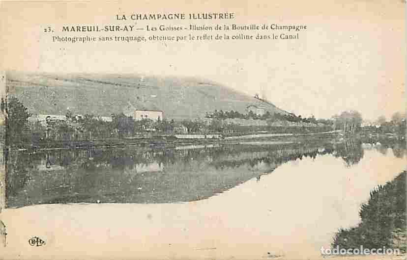 Postkarten: France - 51 - Mareuil sur Ay - Les Goisses - Illusion de la Bouteille de Champagne - CPA - Voir Scan