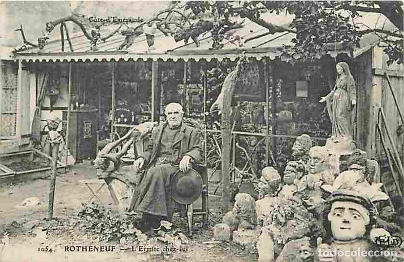 Postales: France - 35 - Rotheneuf - L'Ermite chez lui - Anim&eacute;e - CPA - Voir Scans Recto-Verso
