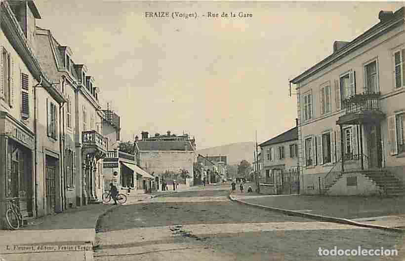 Postales: France - 88 - Fraize - Rue de la Gare - Anim&eacute;e - CPA - Voir Scans Recto-Verso