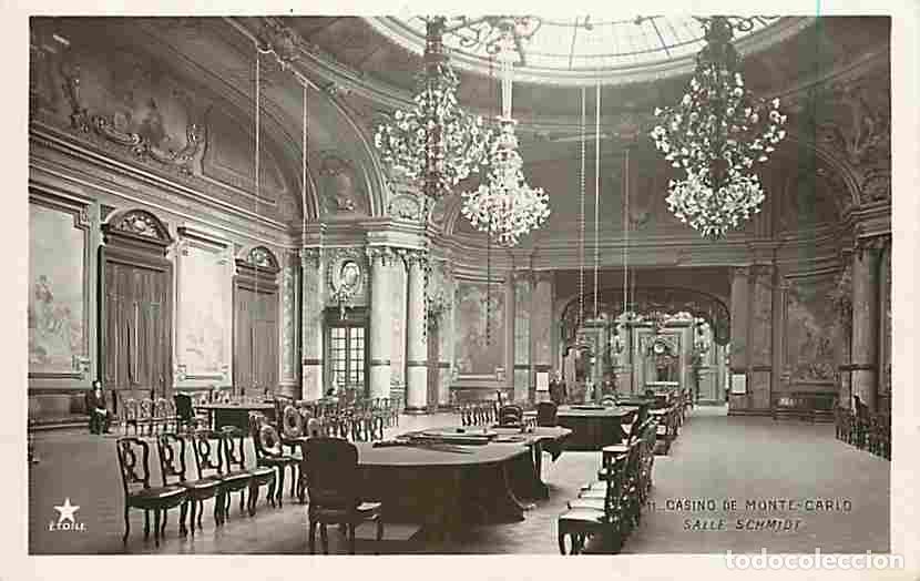 Postales: Monaco - Casino de Monte-Carlo - Salle Schmidt - CPA - Voir Scans Recto-Verso