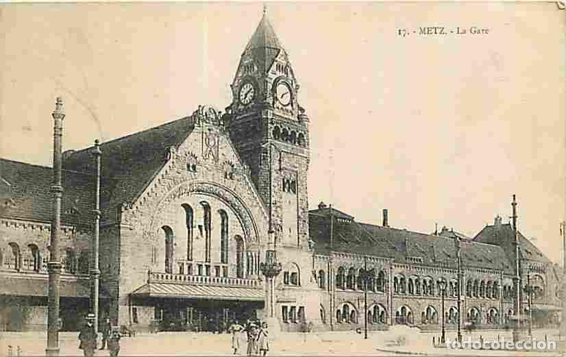 Postales: France - 57 - Metz - La Gare - Anim&eacute;e - CPA - Voir Scans Recto-Verso