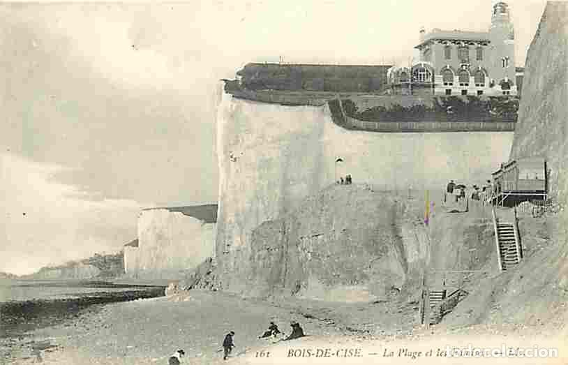 Postales: France - 80 - Bois de Cise - La Plage et les Falaises - Anim&eacute;e - CPA - Voir Scans Recto-Verso
