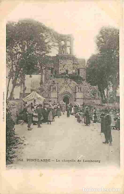 Postales: France - 29 - Pont l'Abb&eacute; - La Chapelle de Lambourg - Anim&eacute;e - Pr&eacute;curseur - CPA - Voir Scans Recto-V