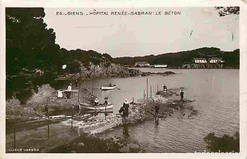 Postales: France - 83 - Giens - Hopital Ren&eacute;e Sabran - Le B&eacute;ton - Anim&eacute;e - Enfants - Soeurs - CPA - Voyag&eacute;e en