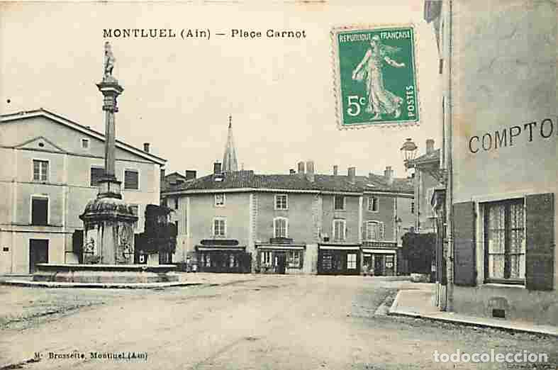 Postales: France - 01 - Montluel - Place Carnot - CPA - Voir Scans Recto-Verso