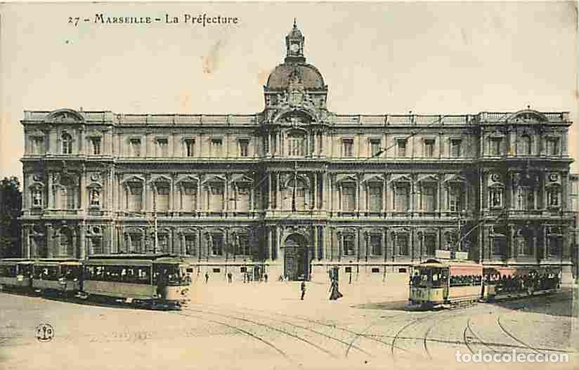 Postales: France - 13 - Marseille - La Pr&eacute;fecture - Anim&eacute;e - Tramway - CPA - Voir Scans Recto-Verso