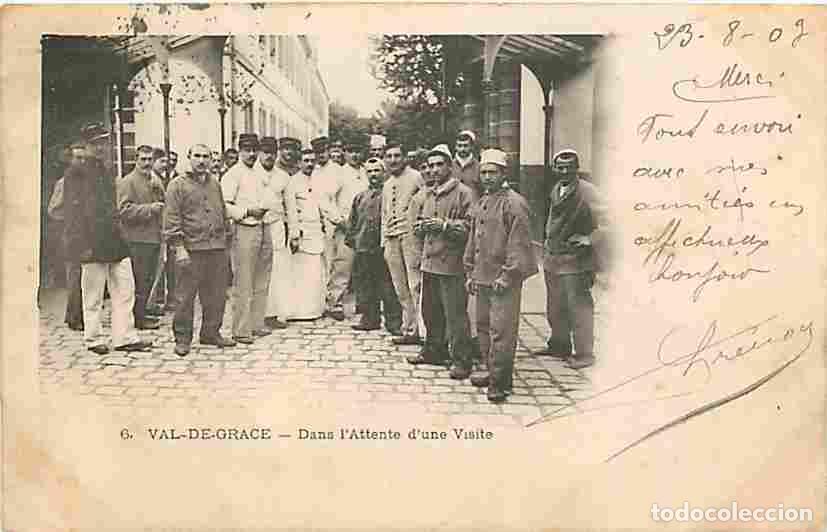 Postais: France - 75 - Paris - Val de Grace - Dans l'attente d'une Visite - Anim&eacute;e - Pr&eacute;curseur - CPA - Voir