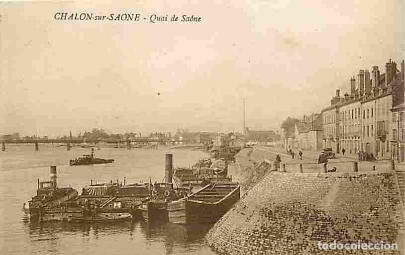 Postais: France - 71 - Chalon sur Saone - Quai de Saone - Anim&eacute;e - CPA - Voir Scans Recto-Verso