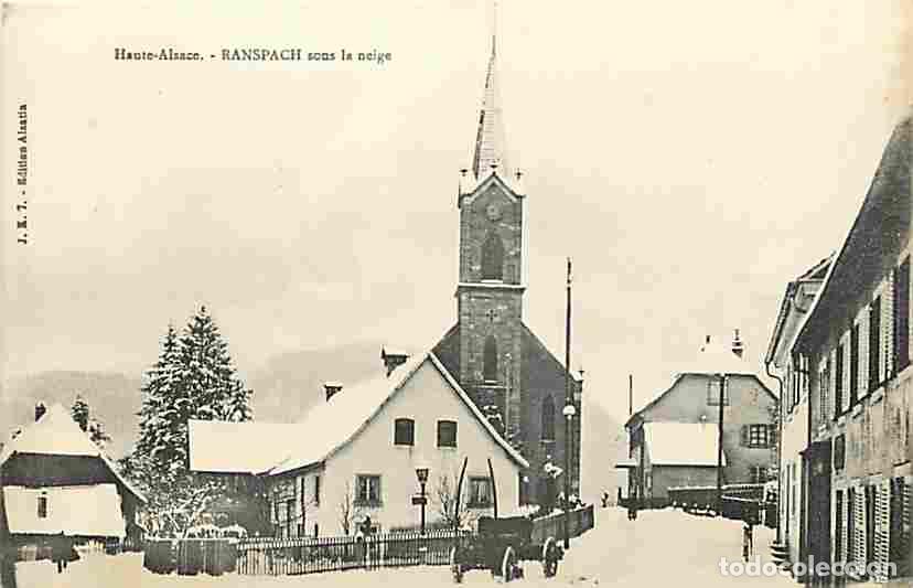 Postais: France - 68 - Ranspach - Sous la Neige - CPA - Voir Scans Recto-Verso