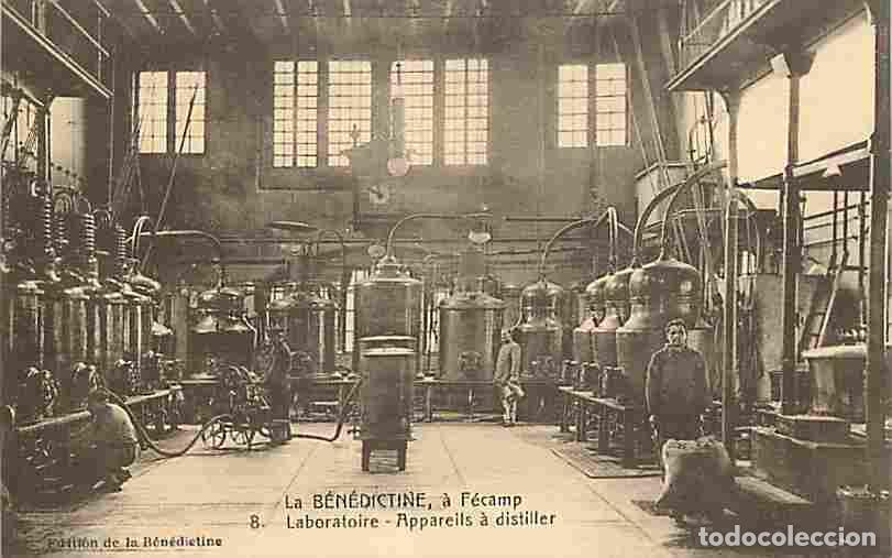 Cartes Postales: France - 76 - F&eacute;camp - La B&eacute;n&eacute;dictine - Laboratoire - Appareils &agrave; distiller - Anim&eacute;e - Industrie - C