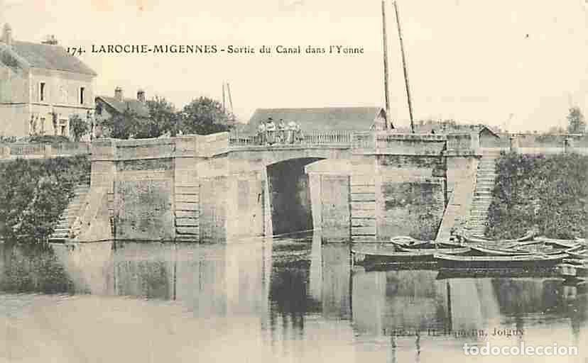 Postales: France - 89 - Laroche-Migennes - Sortie du Canal dans l'Yonne - CPA - Voir Scans Recto-Verso