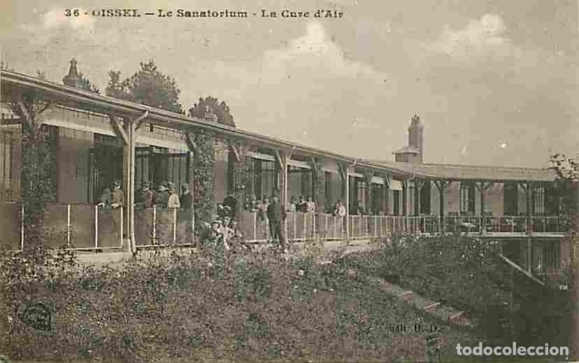 Postales: France - 76 - Oissel - Le Sanatorium - La Cure d'Air - Anim&eacute;e - CPA - Voyag&eacute;e en 1918 - Voir Scans R