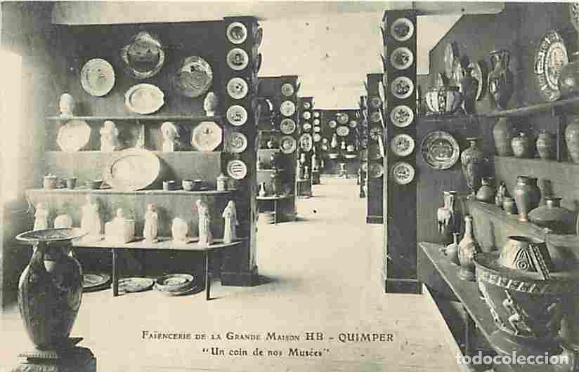 Postcards: France - 29 - Quimper - Faiencerie de la Grande Maison HB - Un coin de nos Mus&eacute;es - CPA - Voir Scans