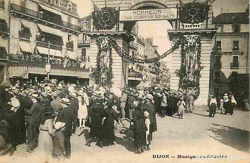 Postkarten: France - 21 - Dijon - Musique am&eacute;ricaine - Anim&eacute;e - CPA - Voir Scans Recto-Verso