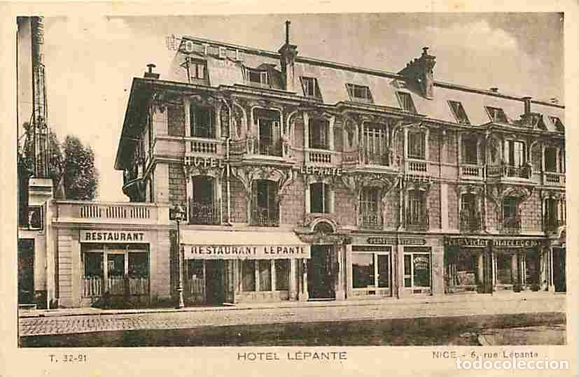 Cartes Postales: France - 06 - Nice - Hotel L&eacute;pante - CPA - Voir Scans Recto-Verso