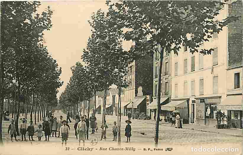 Postais: France - 92 - Clichy - Rue Chance Milly - Anim&eacute;e - CPA - Voir Scans Recto-Verso