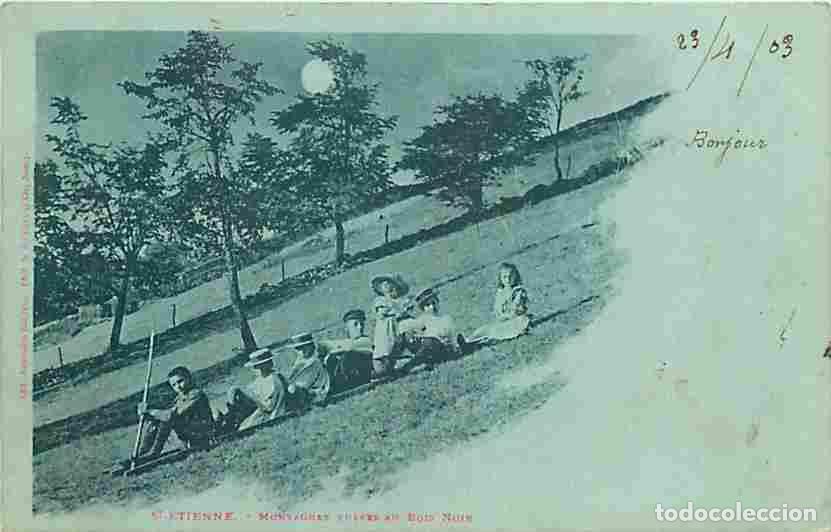 Postais: France - 42 - Saint Etienne - Montagnes russes au Bois Noir - Anim&eacute;e - Enfants - Pr&eacute;curseur - CPA -
