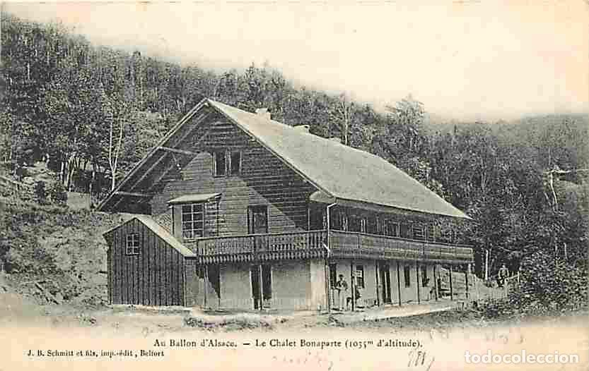 Postkarten: France - 68 - Ballon d'Alsace - Le Chalet Bonaparte - Anim&eacute;e - Pr&eacute;curseur - CPA - Oblit&eacute;ration Convo