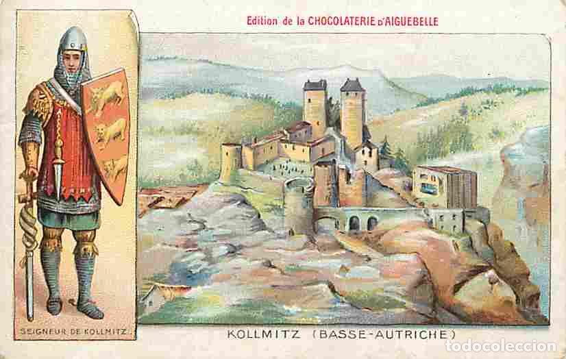 Postkarten: Autriche - Ch&acirc;teau de Kollmitz - Edition de la Chocolateire d'Aiguebelle - Coloris&eacute;e - CPA - Voir Sc