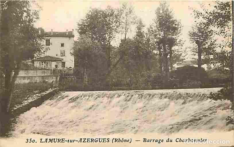 Postkarten: France - 69 - Lamure sur Azergues - Barrage du Charbonnier - Anim&eacute;e - CPA - Voir Scans Recto-Verso
