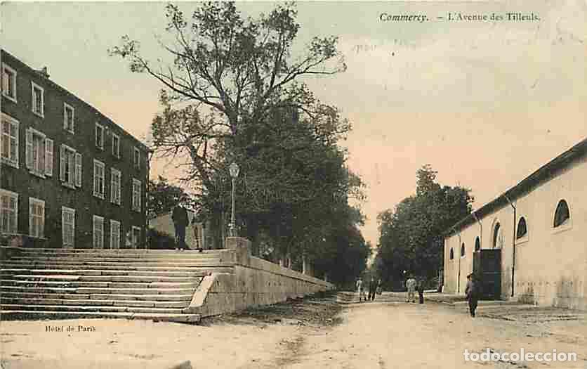 Postkarten: France - 55 - Commercy - L'Avenue des Tilleuls - Anim&eacute;e - Coloris&eacute;e - CPA - Correspondance - Voir Sc