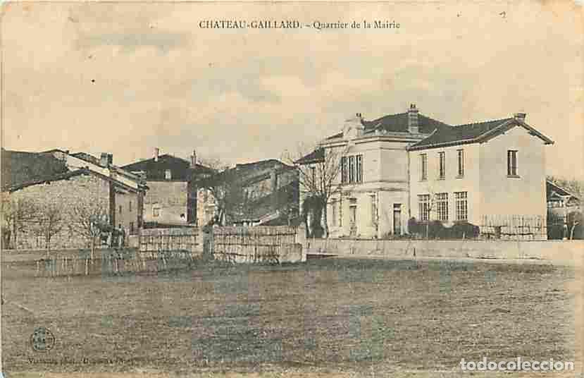 Postkarten: France - 01 - Ch&acirc;teau Gaillard - Quartier de la Mairie - CPA - Voyag&eacute;e en 1905 - Voir Scans Recto-Ve