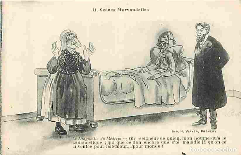 Postales: France - 58 - Ni&egrave;vre - Sc&egrave;nes Morvandelles - Le Diagnostic du M&eacute;decin - Dessin - CPA - Voir Scans Re