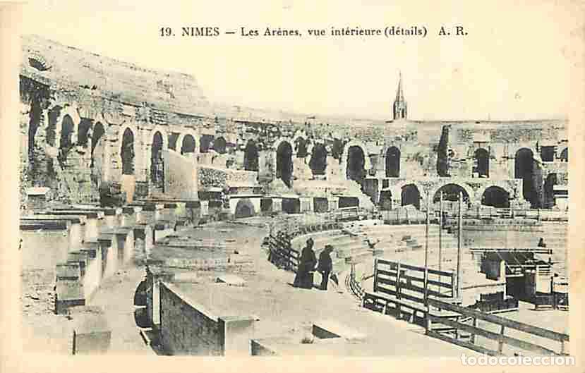 Postales: France - 30 - Nimes - Les Ar&egrave;nes - Vue int&eacute;rieure - D&eacute;tails - Anim&eacute;e - CPA - Voir Scans Recto-Verso