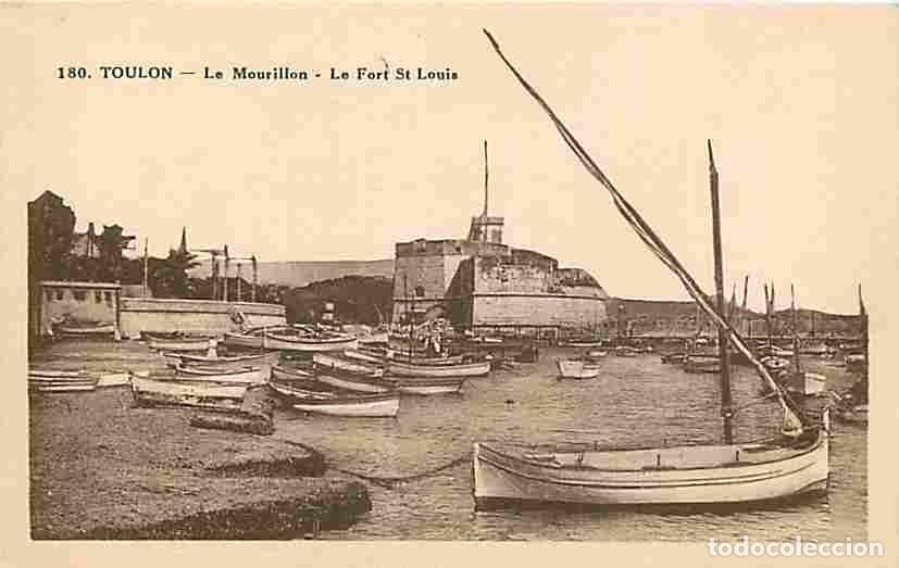 Postales: France - 83 - Toulon - Le Mourillon - Le Fort Saint Louis - Bateaux - CPA - Voir Scans Recto-Verso