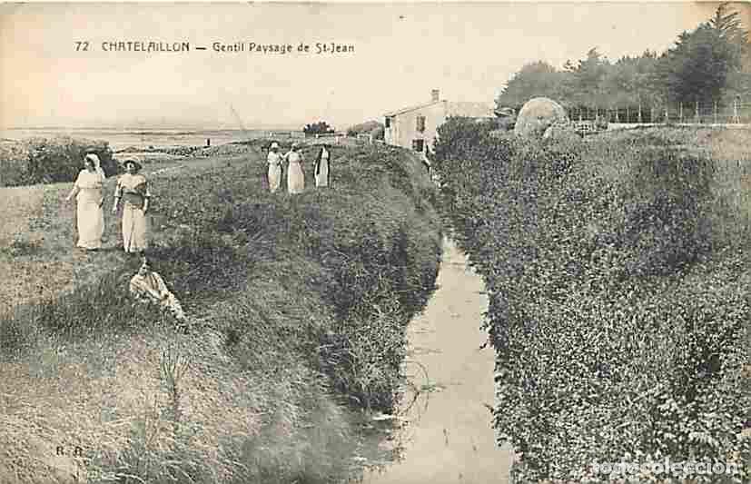 Postales: France - 17 - Chatelaillon - Gentil Paysage de Saint Jean - Anim&eacute;e - CPA - Voir Scans Recto-Verso