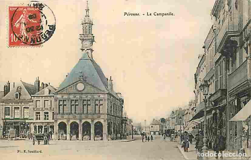 Postales: France - 80 - P&eacute;ronne - Le Campanile - Anim&eacute;e - CPA - Voir Scans Recto-Verso