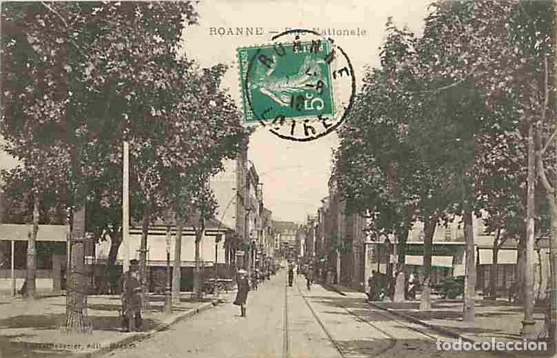 Postkarten: France - 42 - Roanne - Rue Nationale - Anim&eacute;e - CPA - Voir Scans Recto-Verso
