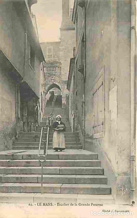 Cartoline: France - 72 - Le Mans - Escalier de la Grande Poterne - Anim&eacute;e - CPA - Voir Scans Recto-Verso