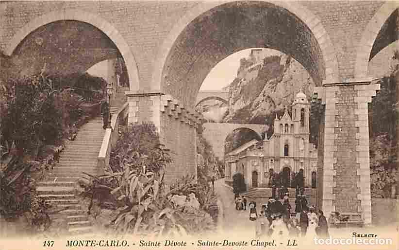 Postais: Monaco - Monte-Carlo - Sainte D&eacute;vote - Sainte Devoste Chapel - Anim&eacute;e - CPA - Voir Scans Recto-Verso