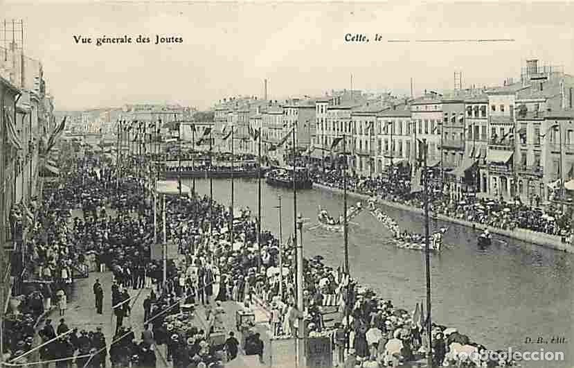 Postais: France - 34 - S&egrave;te - Vue G&eacute;n&eacute;rale des Joutes - Anim&eacute;e - CPA - Voir Scans Recto-Verso
