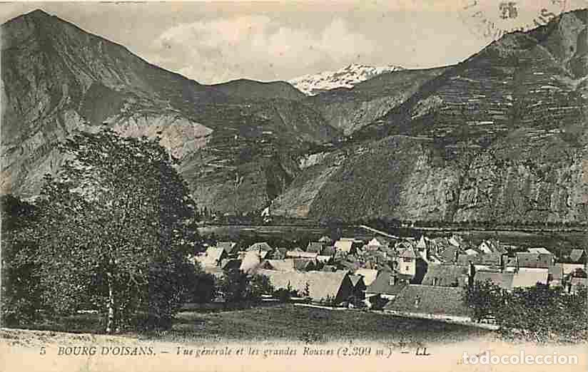 Postais: France - 38 - Bourg d'Oisans - Vue G&eacute;n&eacute;rale et les grandes Rousses - CPA - Voir Scans Recto-Verso