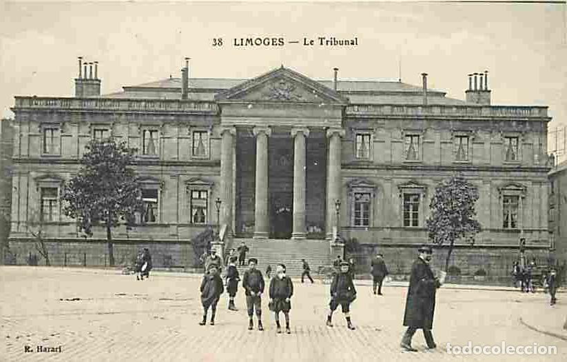 Postkarten: France - 87 - Limoges - Le Tribunal - Anim&eacute;e - CPA - Voir Scans Recto-Verso