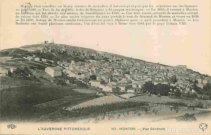 Postkarten: France - 63 - Monton - Vue G&eacute;n&eacute;rale - CPA - Voir Scans Recto-Verso