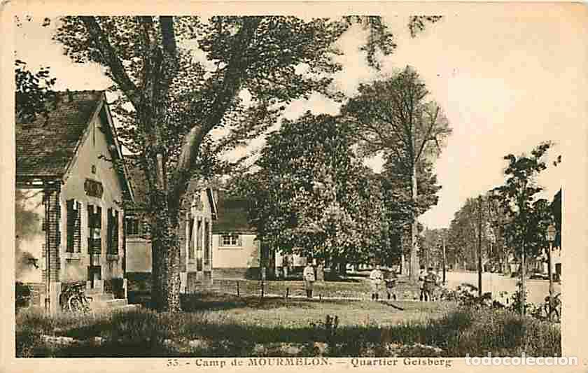 Postais: France - 51 - Mourmelon le Grand - Camp de Mourmelon - Quartier Geisberg - Anim&eacute;e - Militaria - CPA